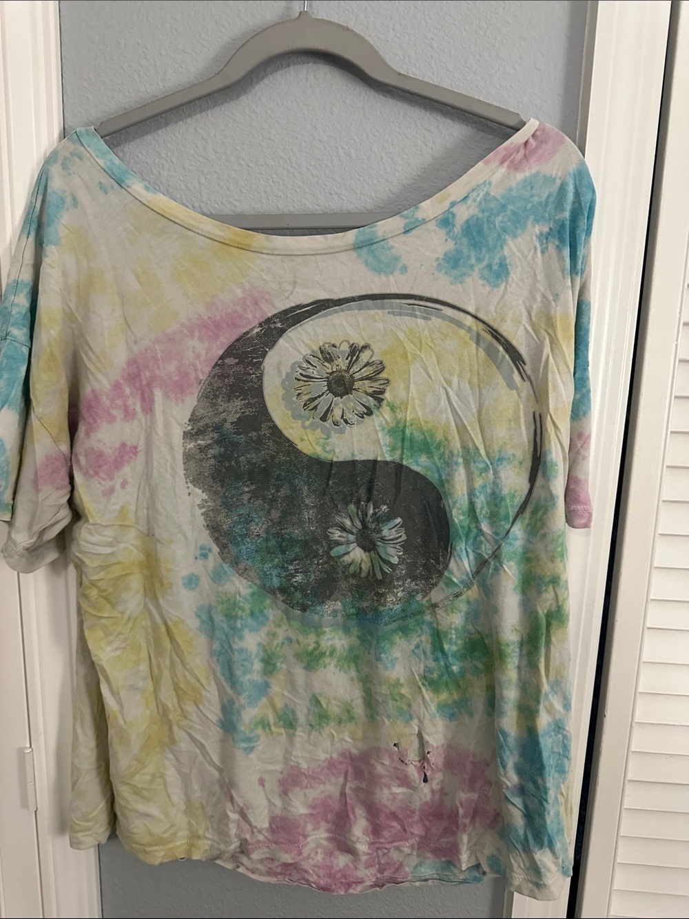 Hometown hero tie dye tee